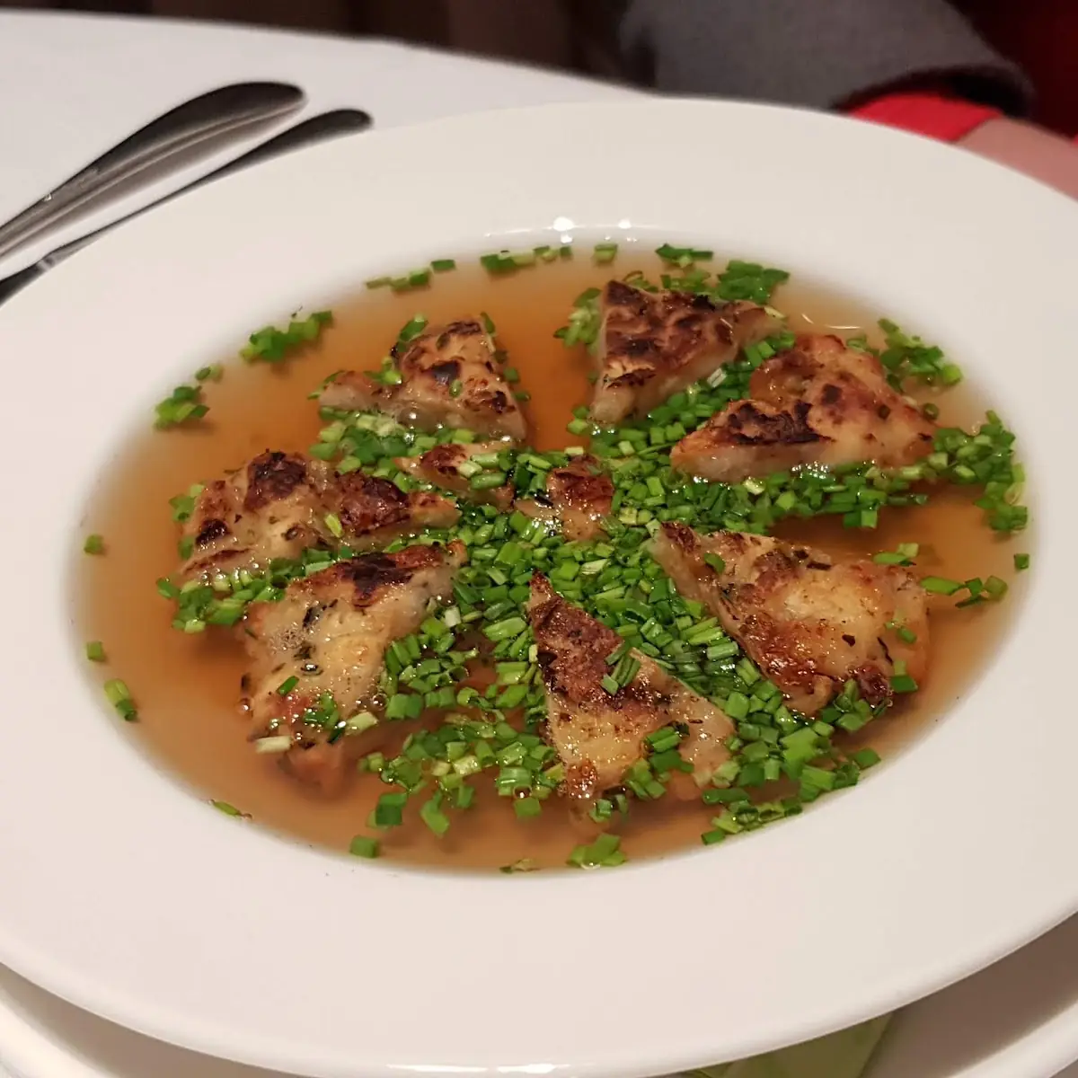 Kaspressknödelsuppe