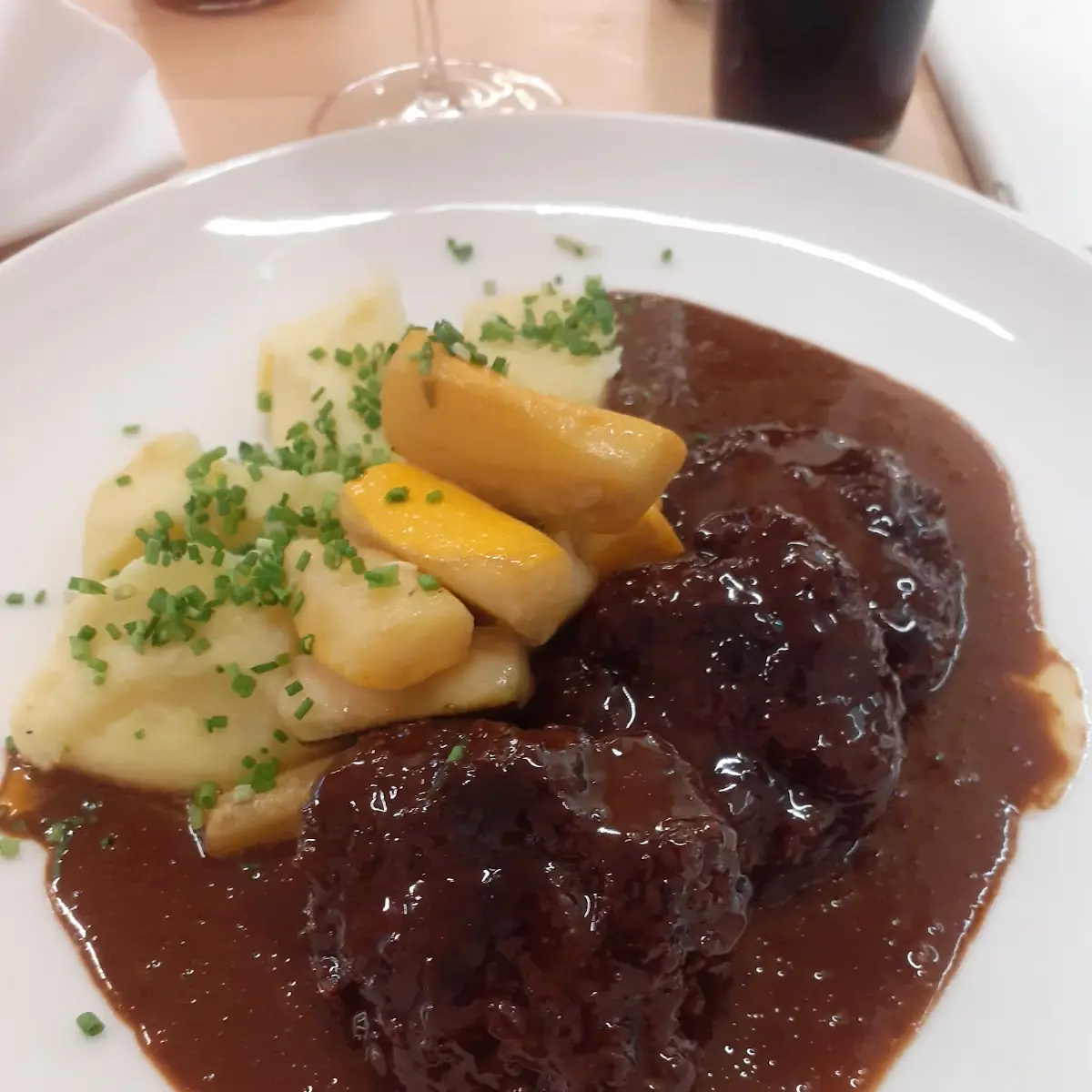 Lammschnitzel Mit Kartoffel Puree