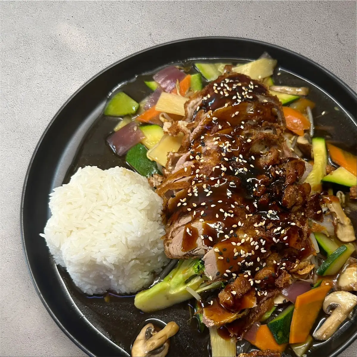 Teriyaki Hühnerfleisch
