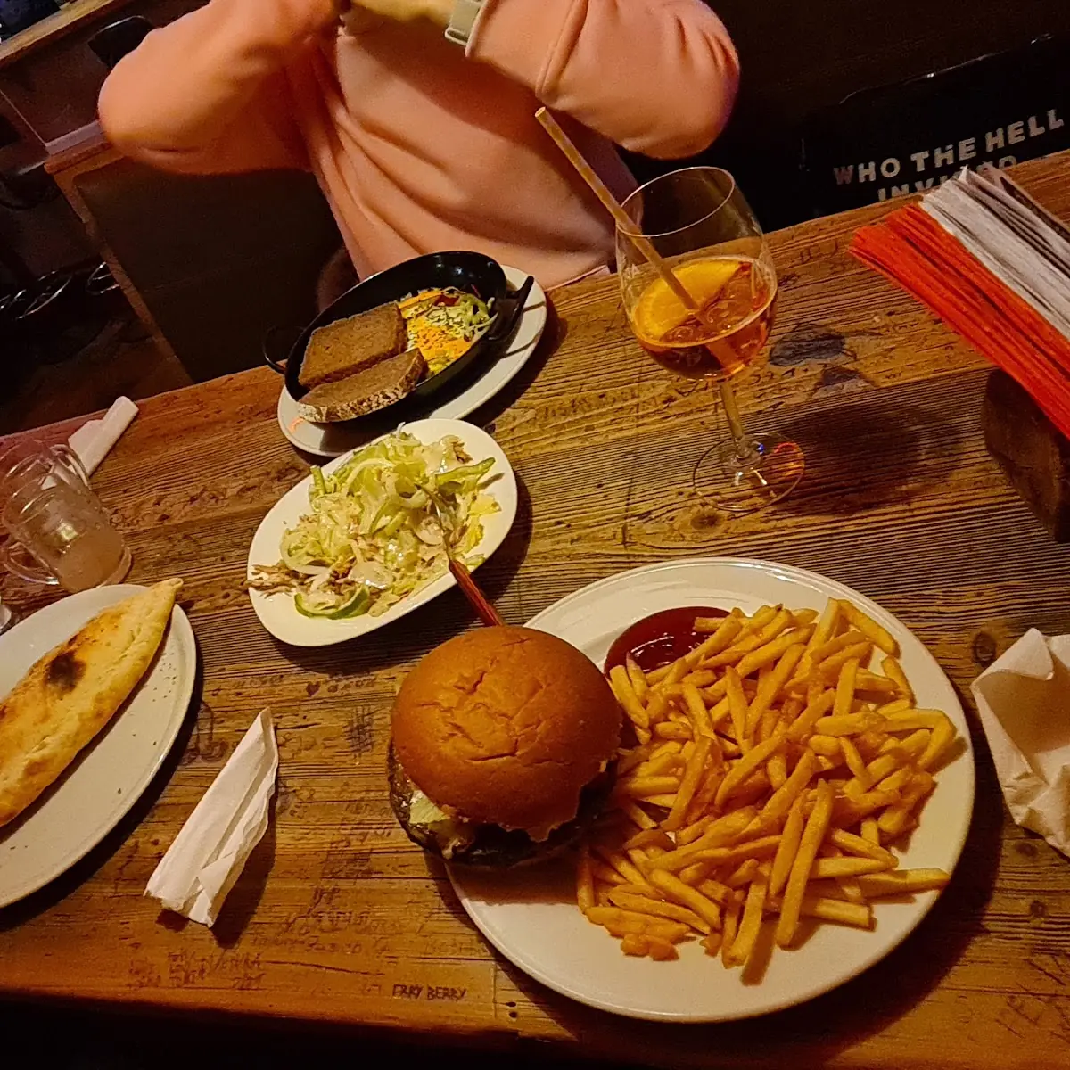 Calzone Und Burger
