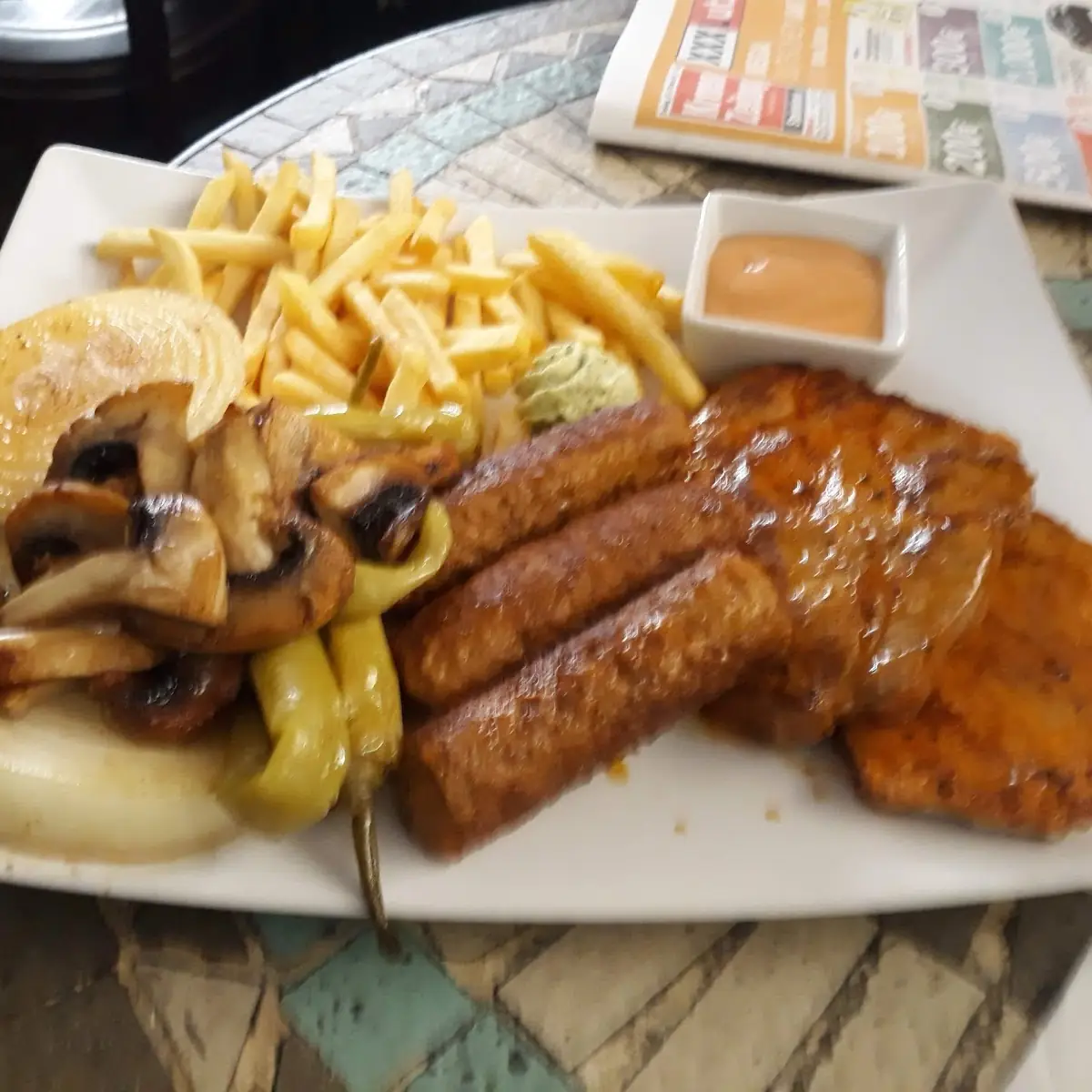 Grillbausatz Mit Cevapcici U Anderem Gegrillten Fleisch