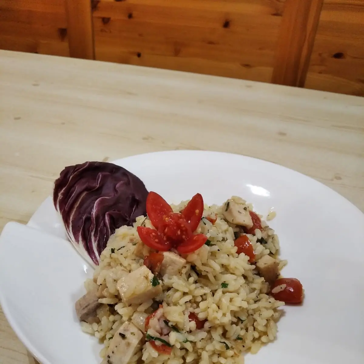 Risotto Dello Chef Con Schwertfischloin Und Zafferano