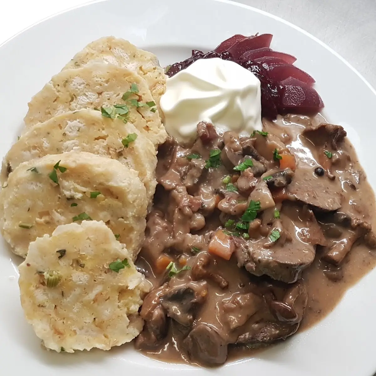 Hirschbraten