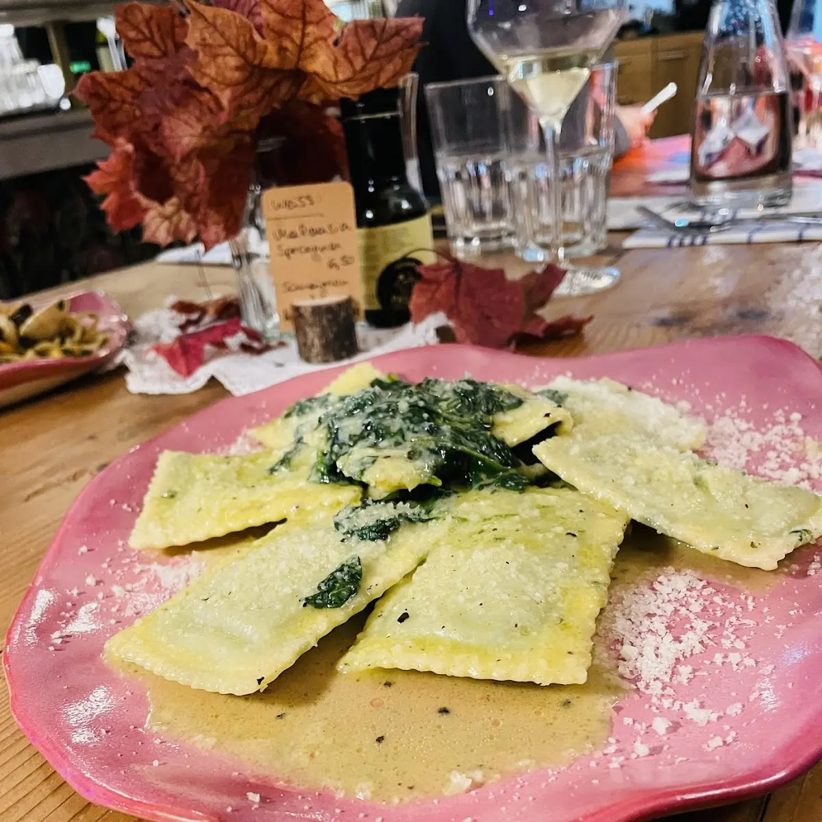 Ravioli Mit Spinat Und Ricotta