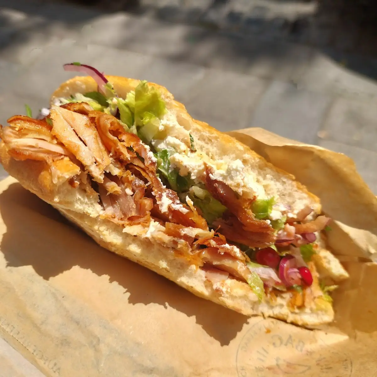 Hühner Kebab