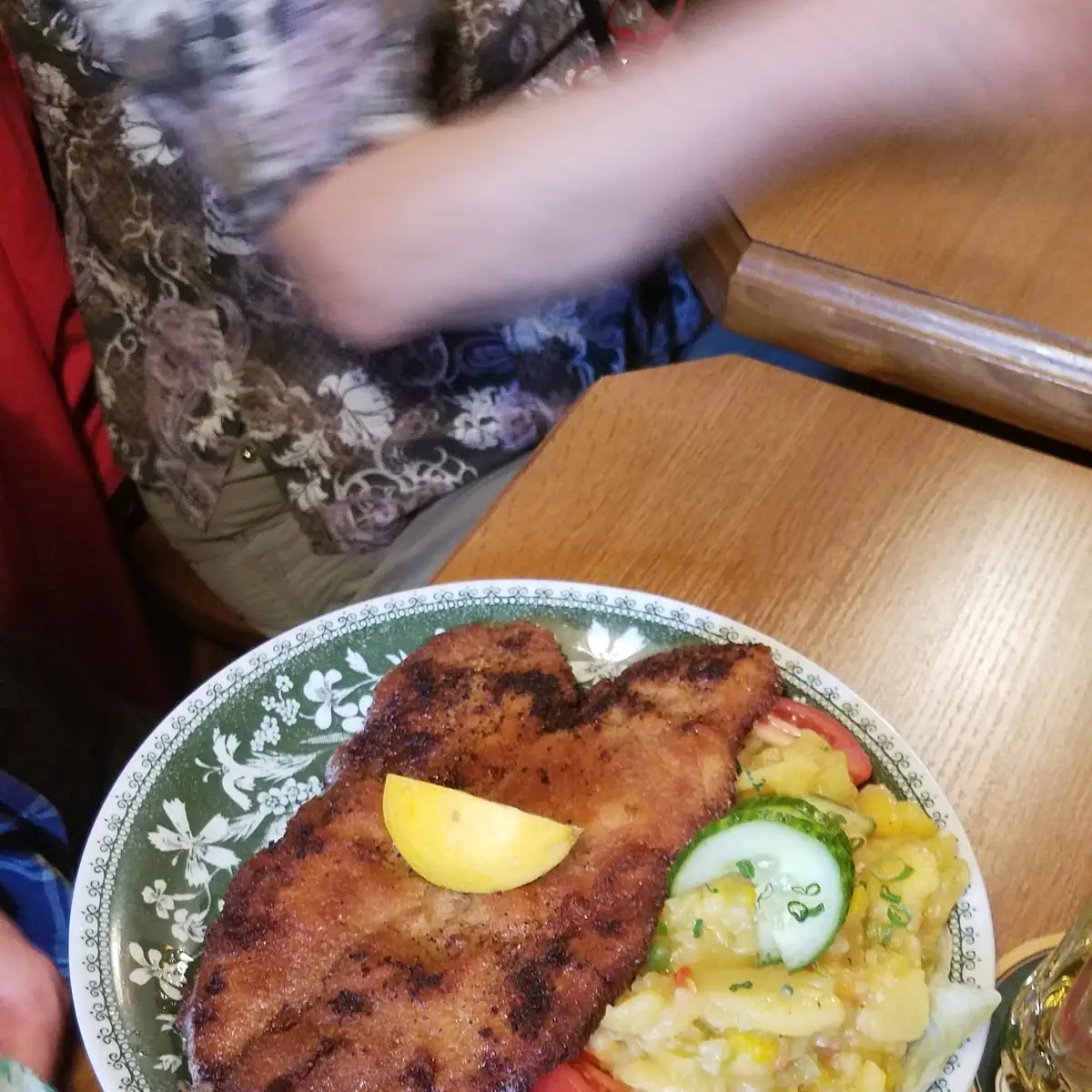 Schnitzel Mit Kartoffelsalat