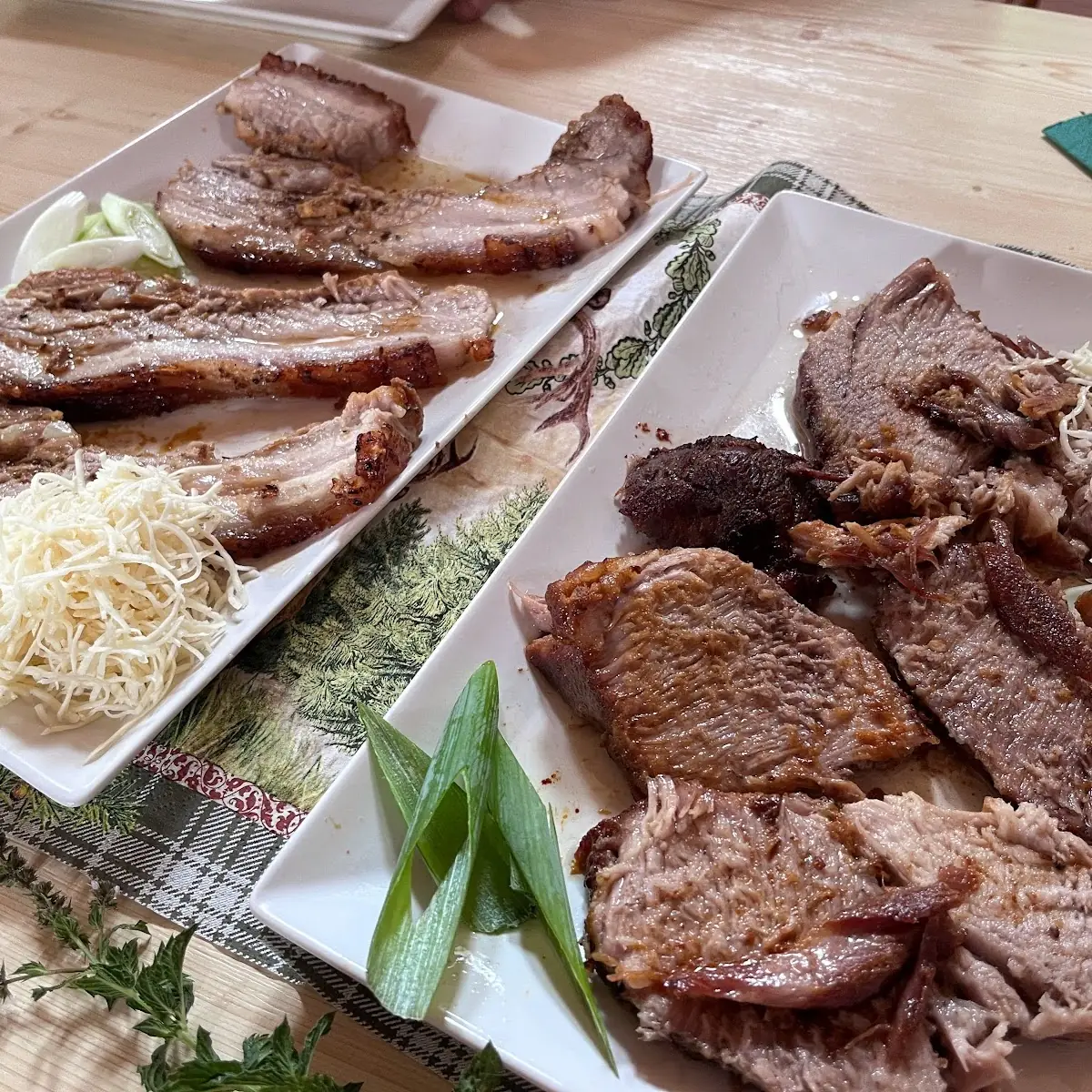 Schweinsbraten Brüstl