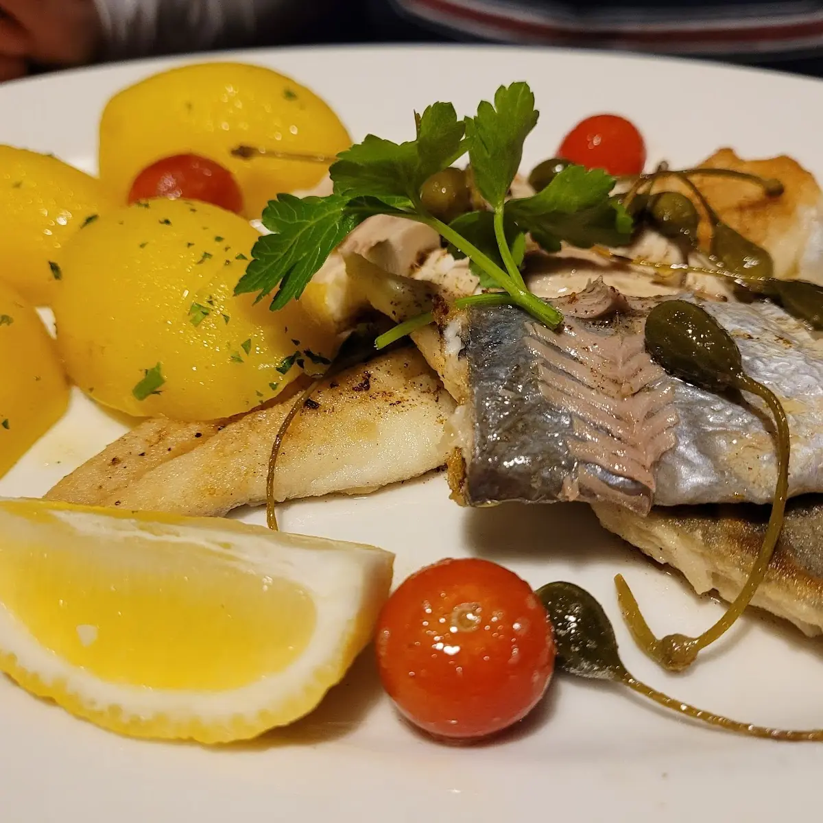 Gemischte Fischteller