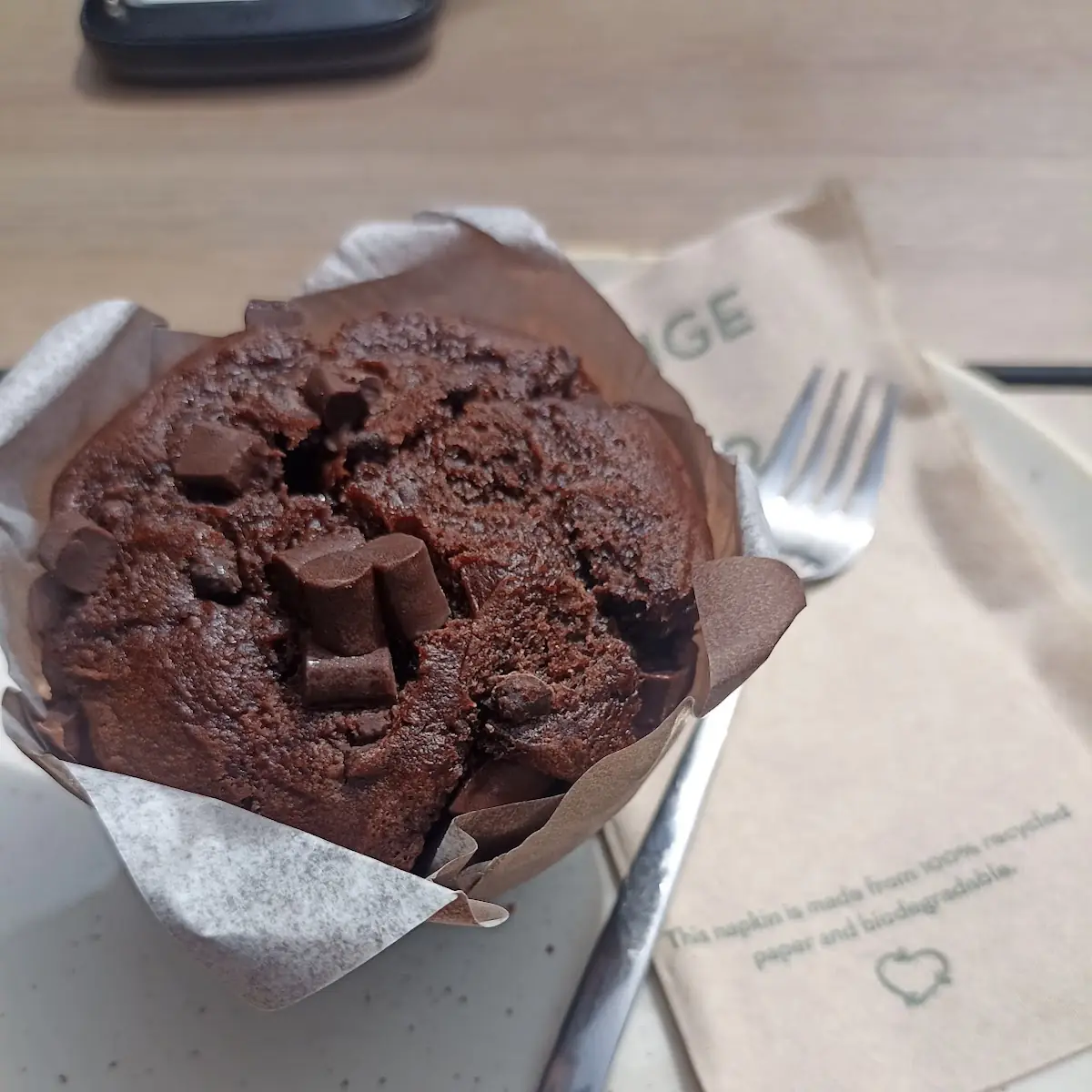 Double Chocolate Muffin Vegan