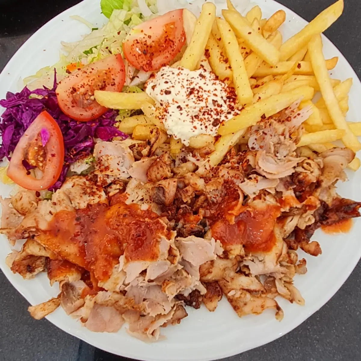Donner Kabob Plate