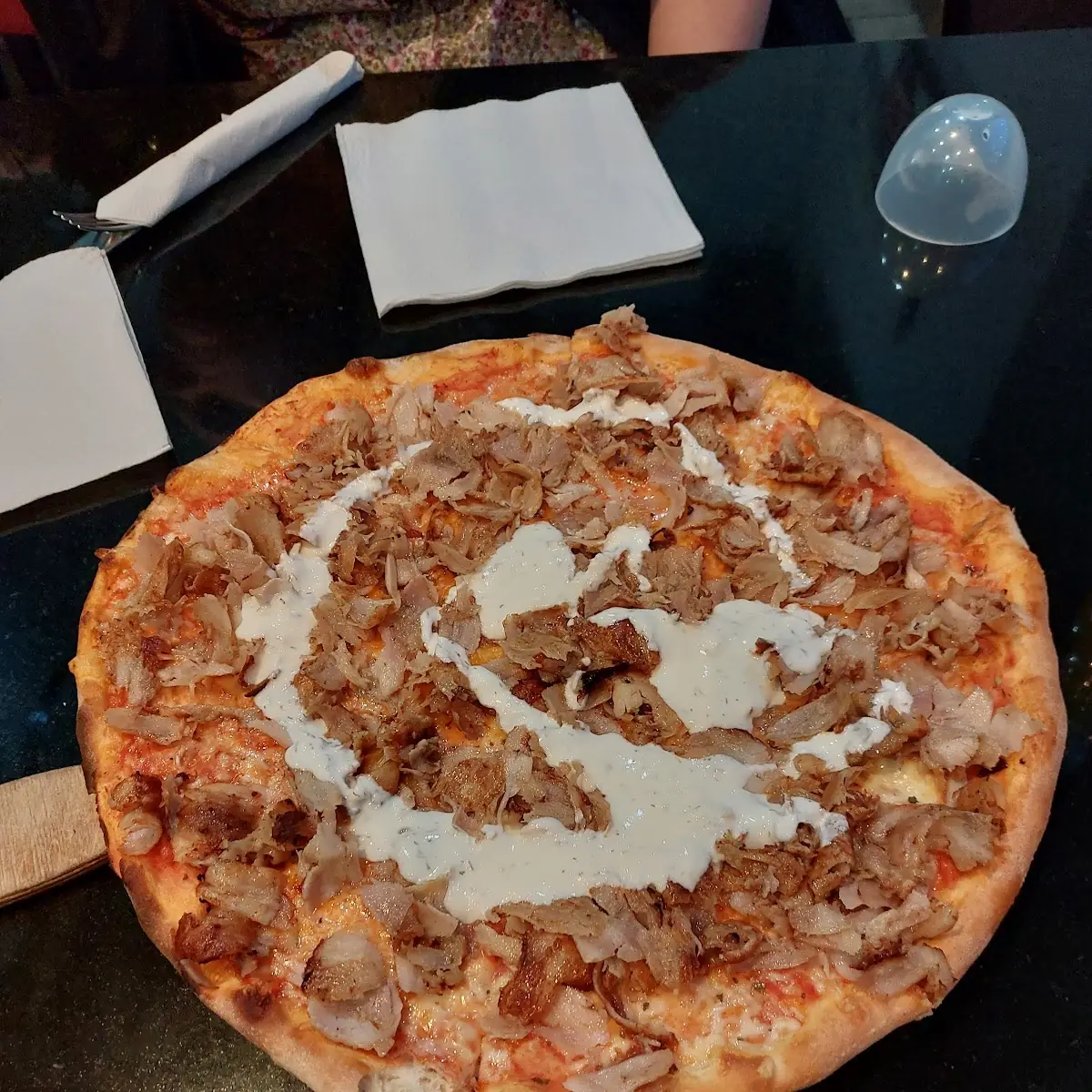 Kebab Pizza