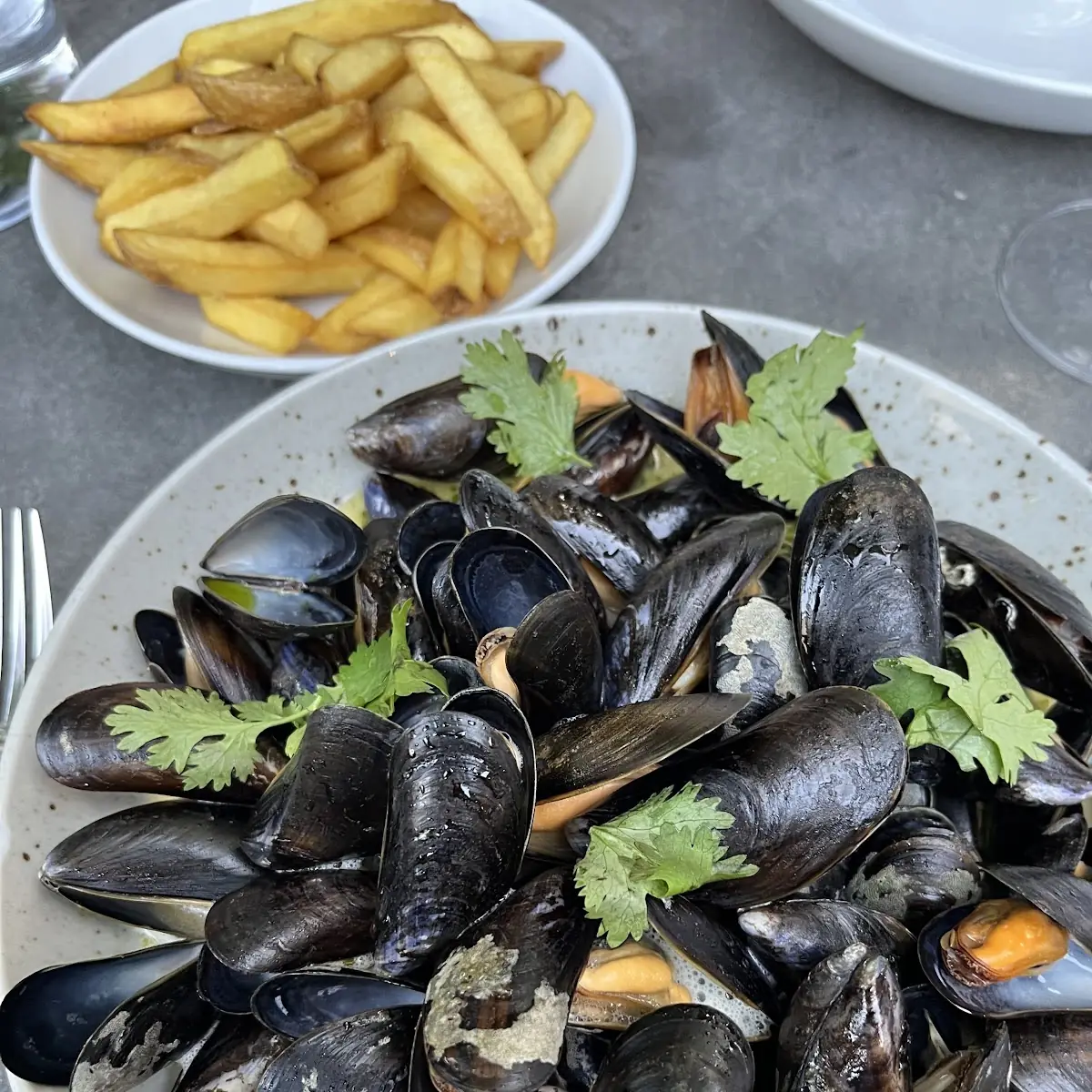 Miesmuscheln In Champagnersauce