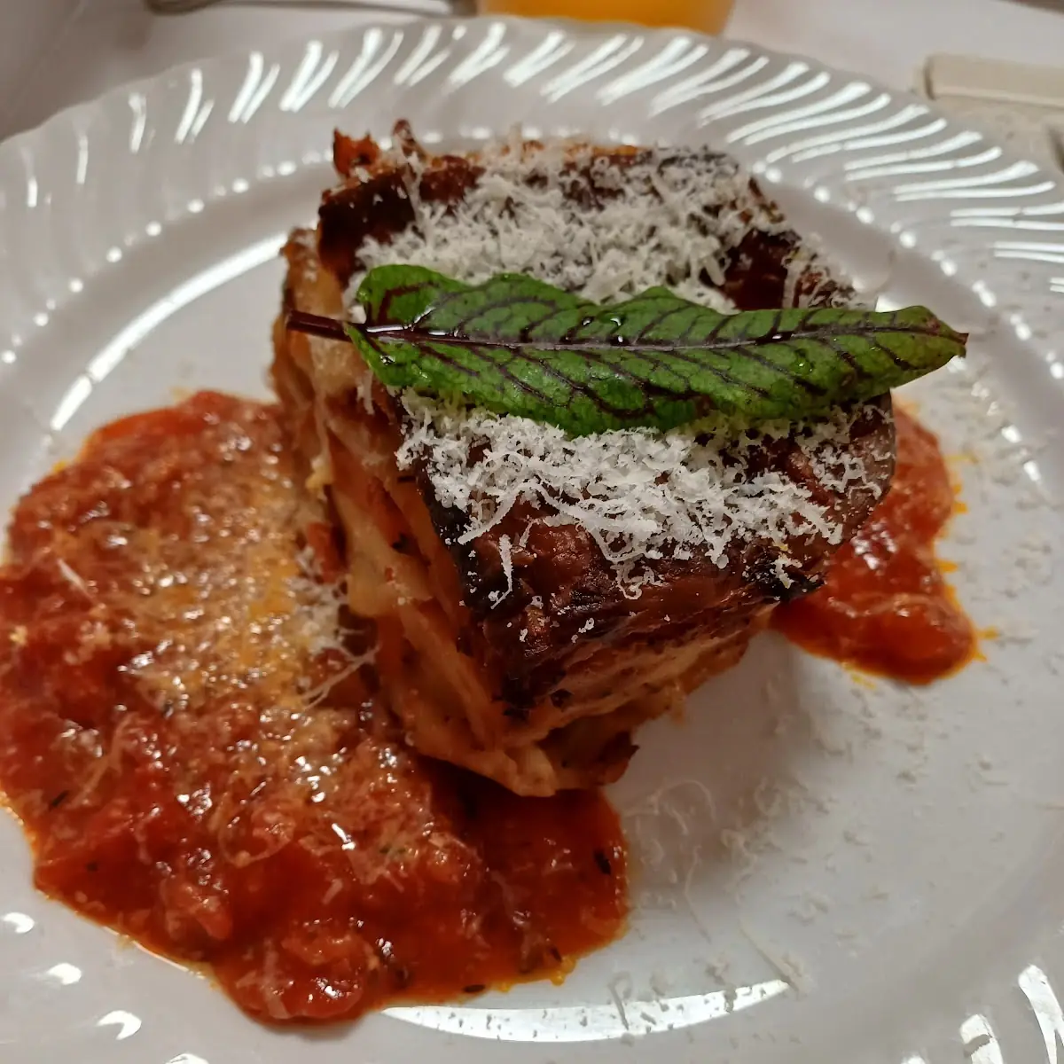 Gemüse-lasagne