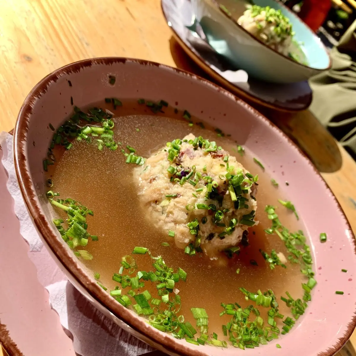 Nudelsuppe Mwürstl