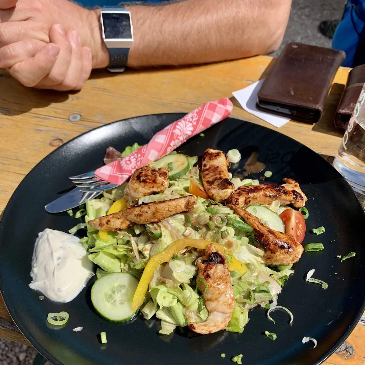Salat Mit Hähnchen Filet