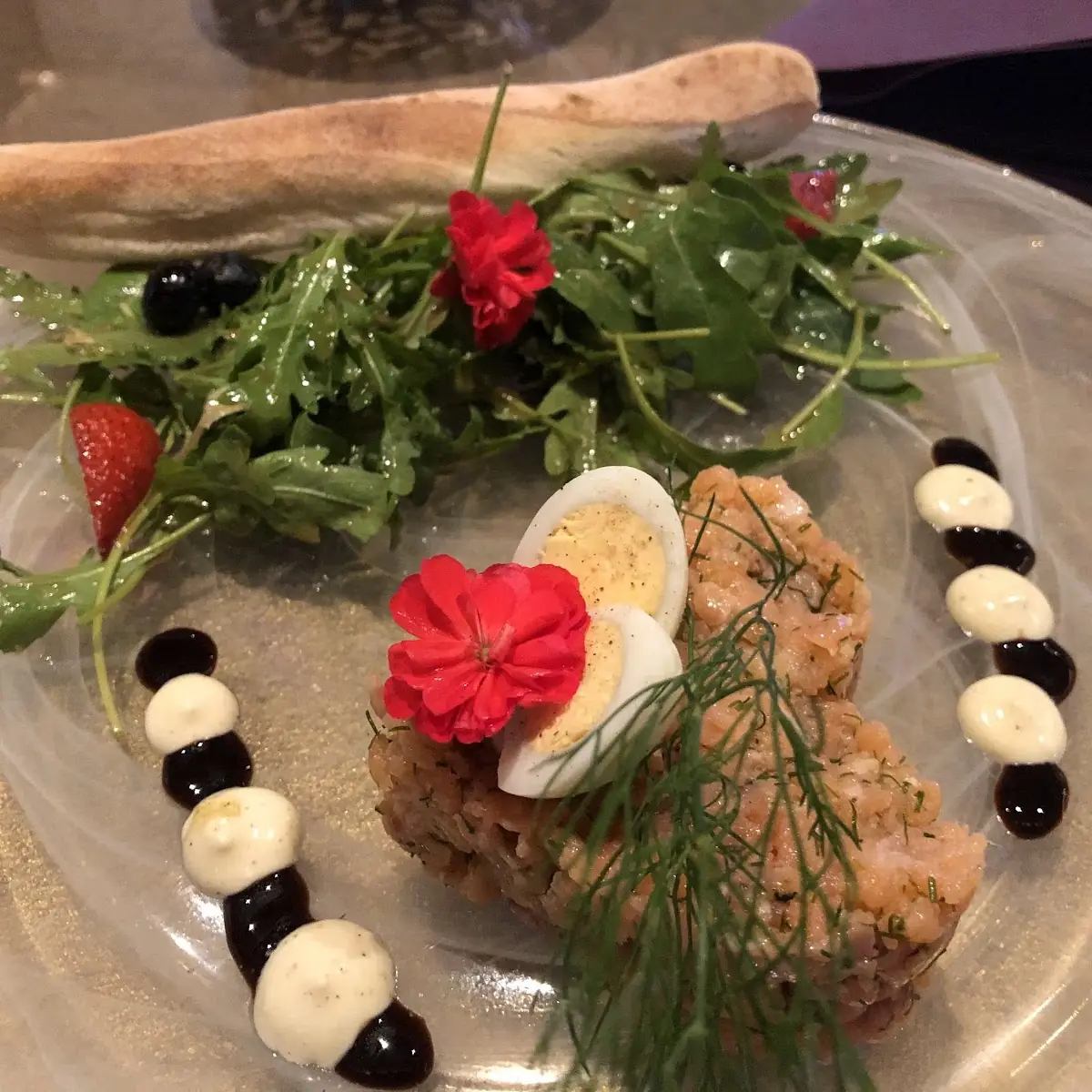Lachs Tatar