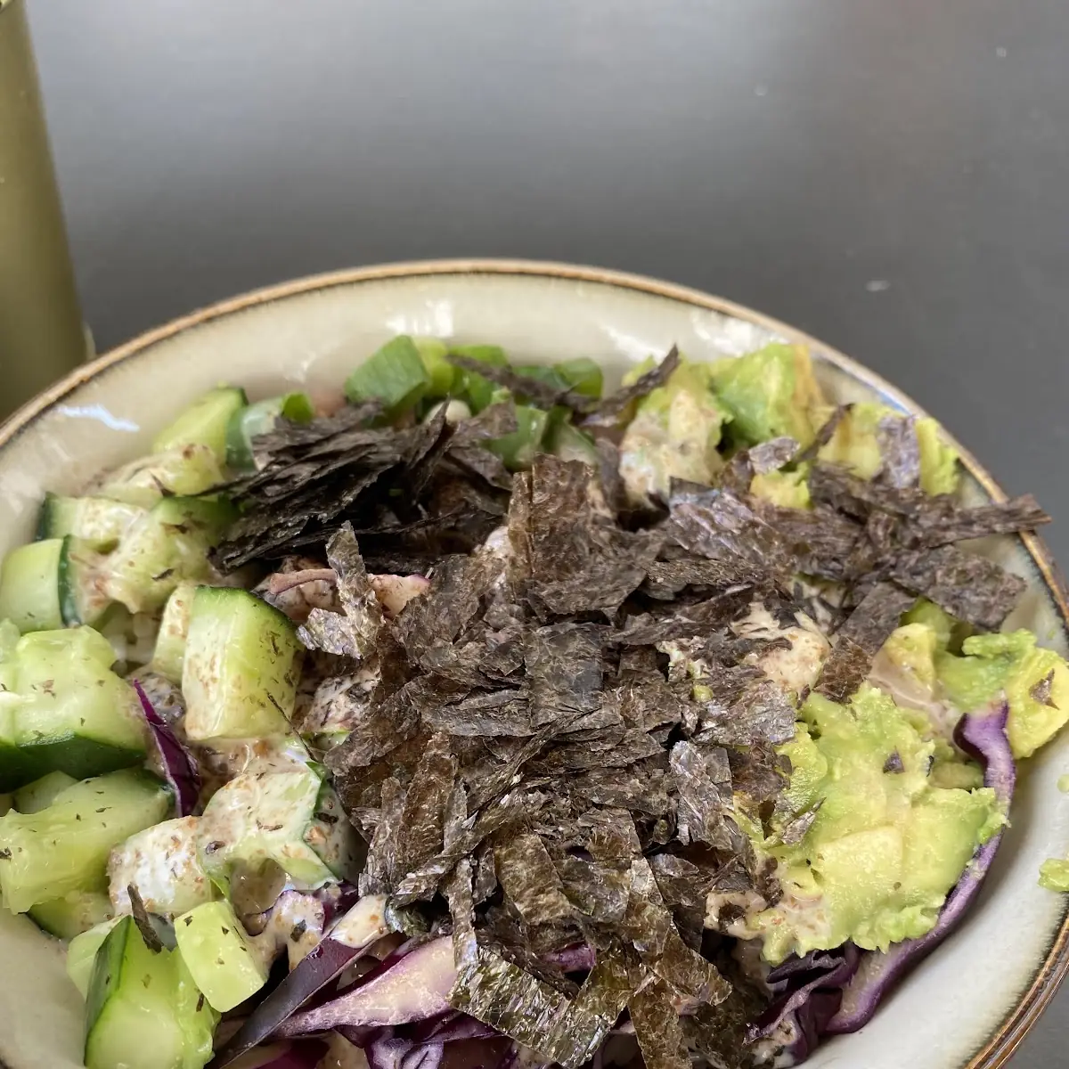 Bowl with Tuna