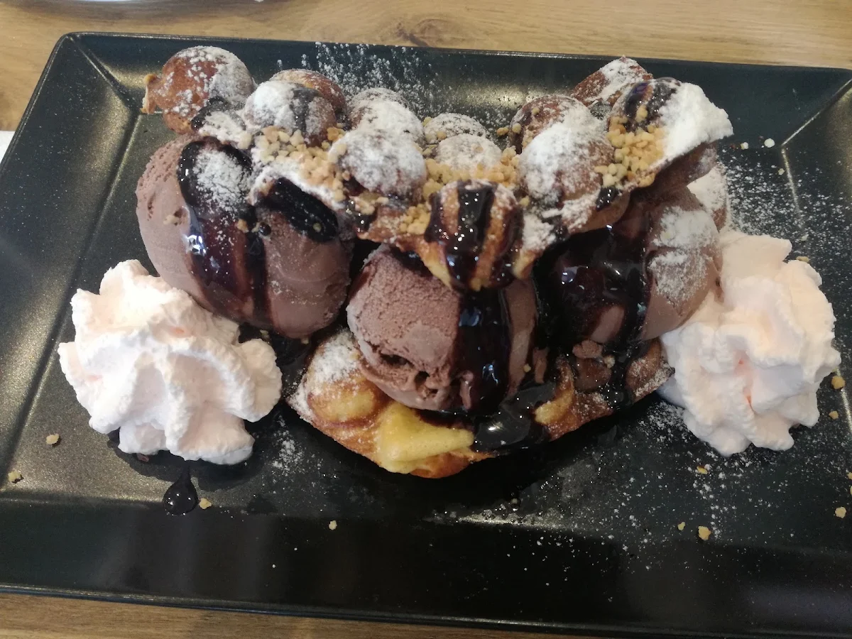 Bubble Waffel