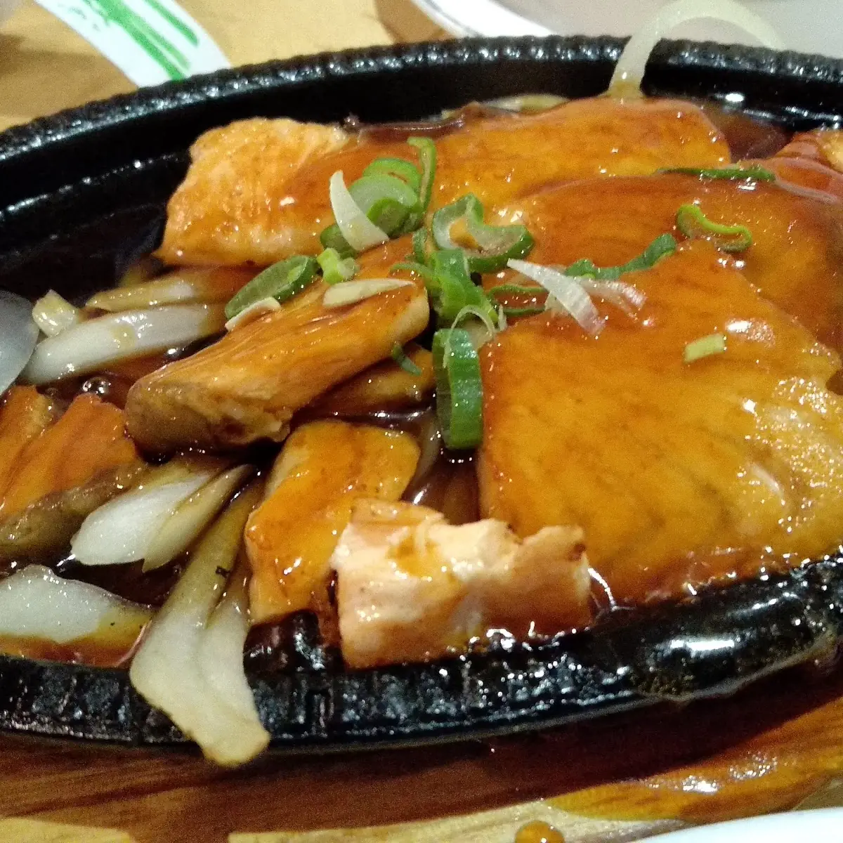 Lachs-teriyaki