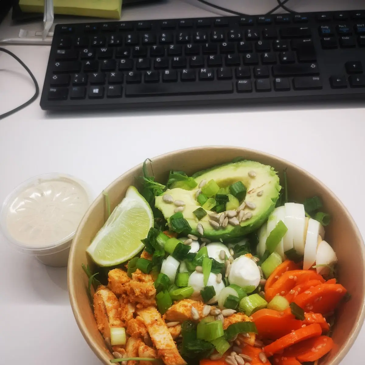 Selbst Zusammengestellte Salatbox
