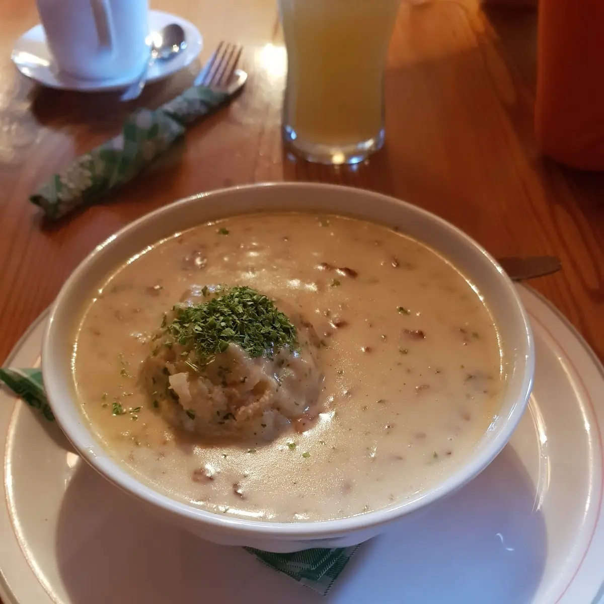 Leberknod Suppe