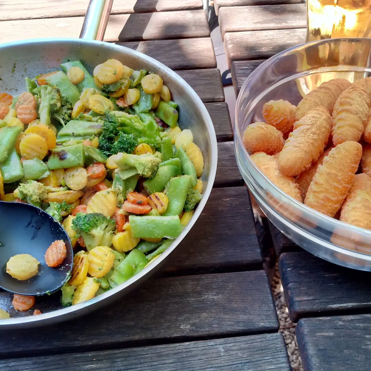 Krokety A Grilovaná Zelenina