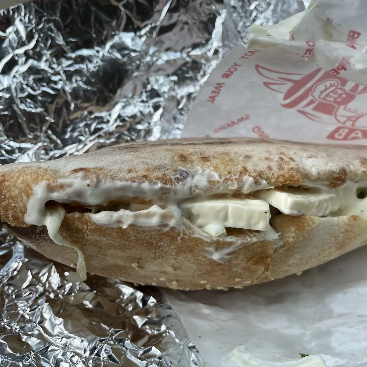 Mit Käse Und Mayonnaise