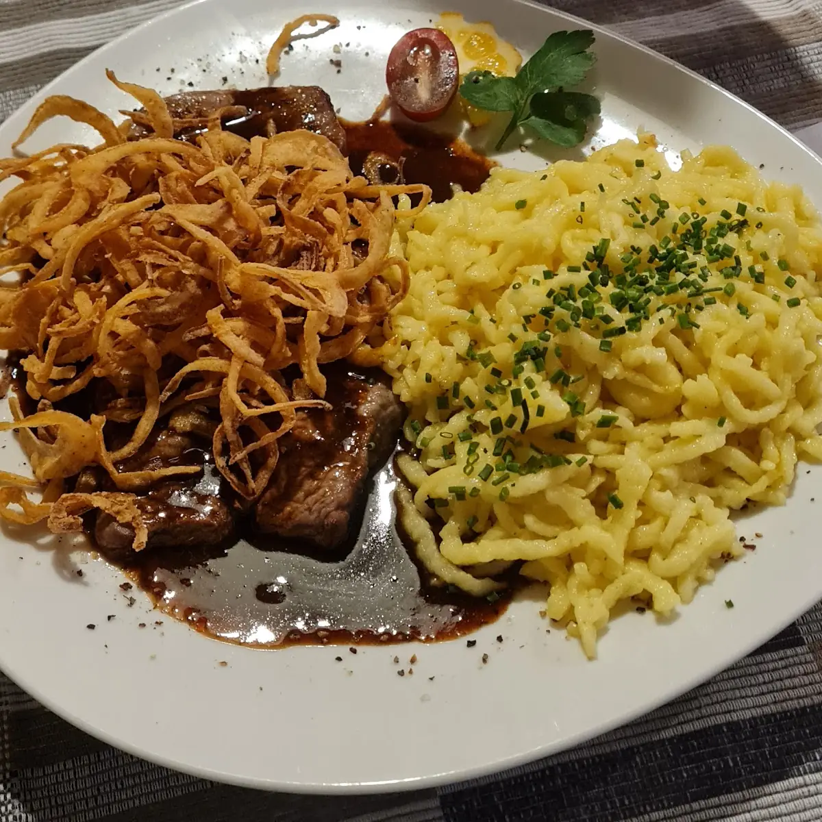 Zwiebelrostbraten