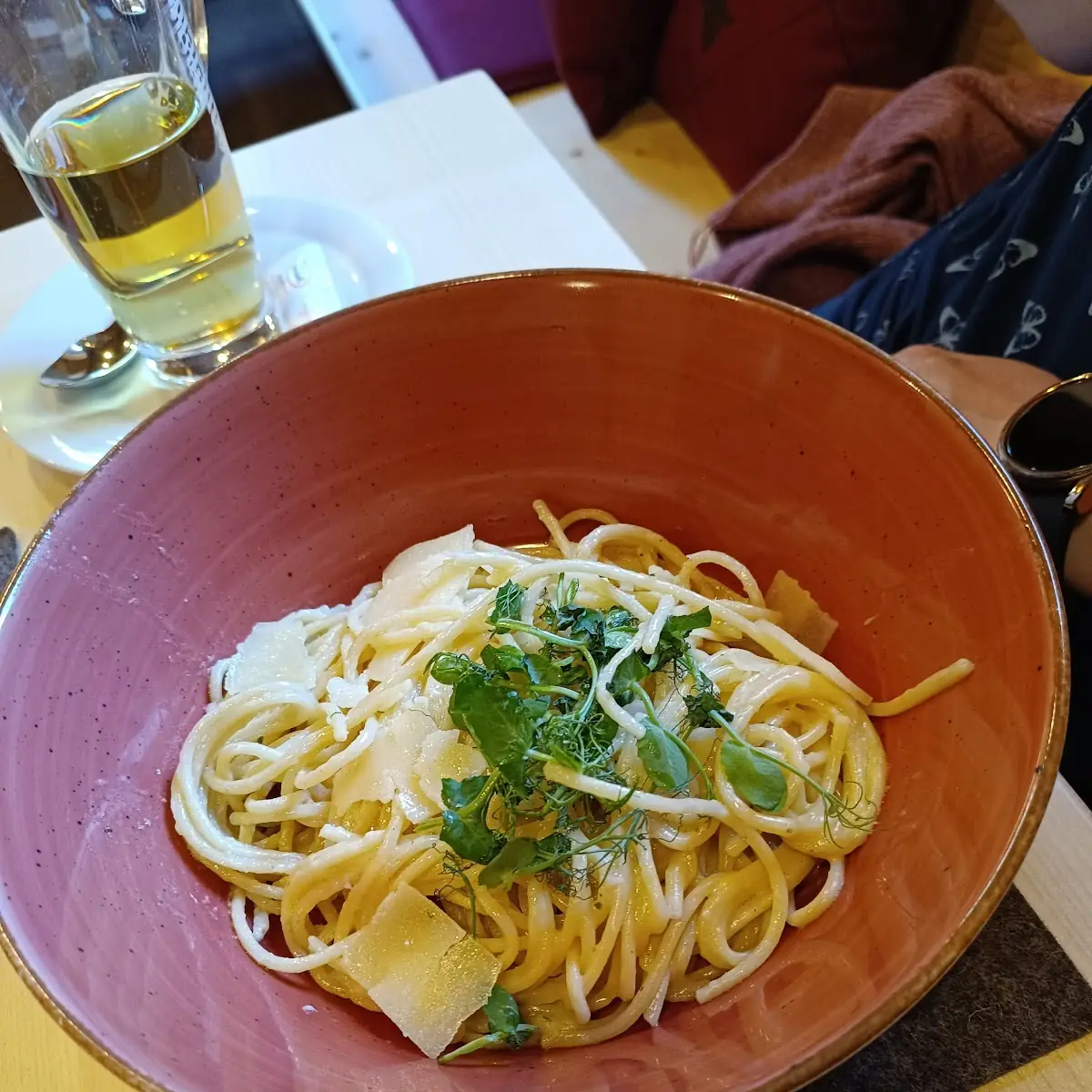 Nudeln Mit Parmesanpesto
