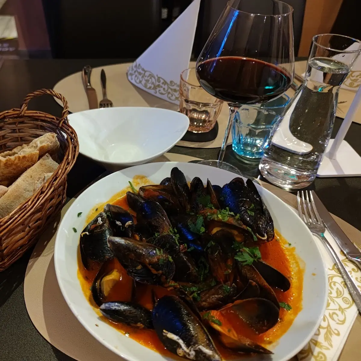 Muscheln In Tomatensoße