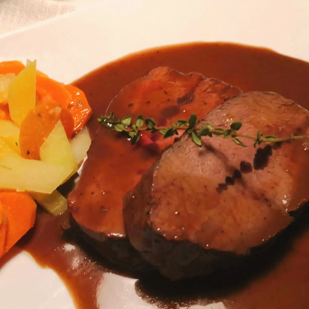 Walser Rind Sous Vide Gegart
