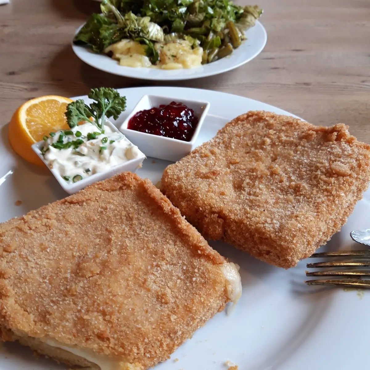 Gebackener Emmentaler