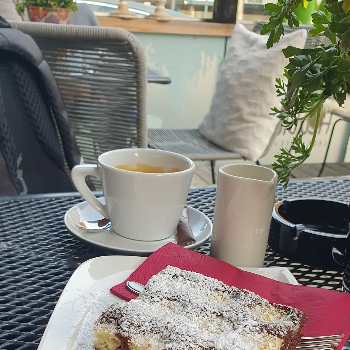 Veganer Schoko Kokos Vanille Kuchen