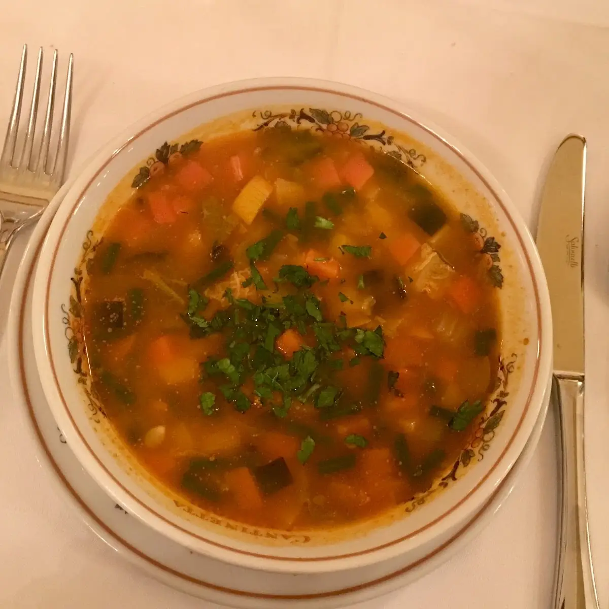 Gemüsesuppe
