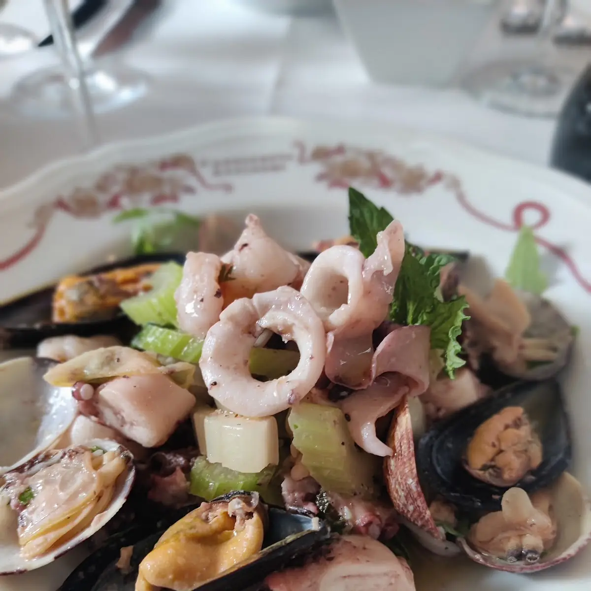 Insalata Tiepida Di Mare Con Patate E Menta