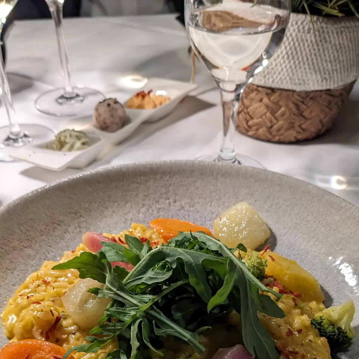 Kürbis Risotto