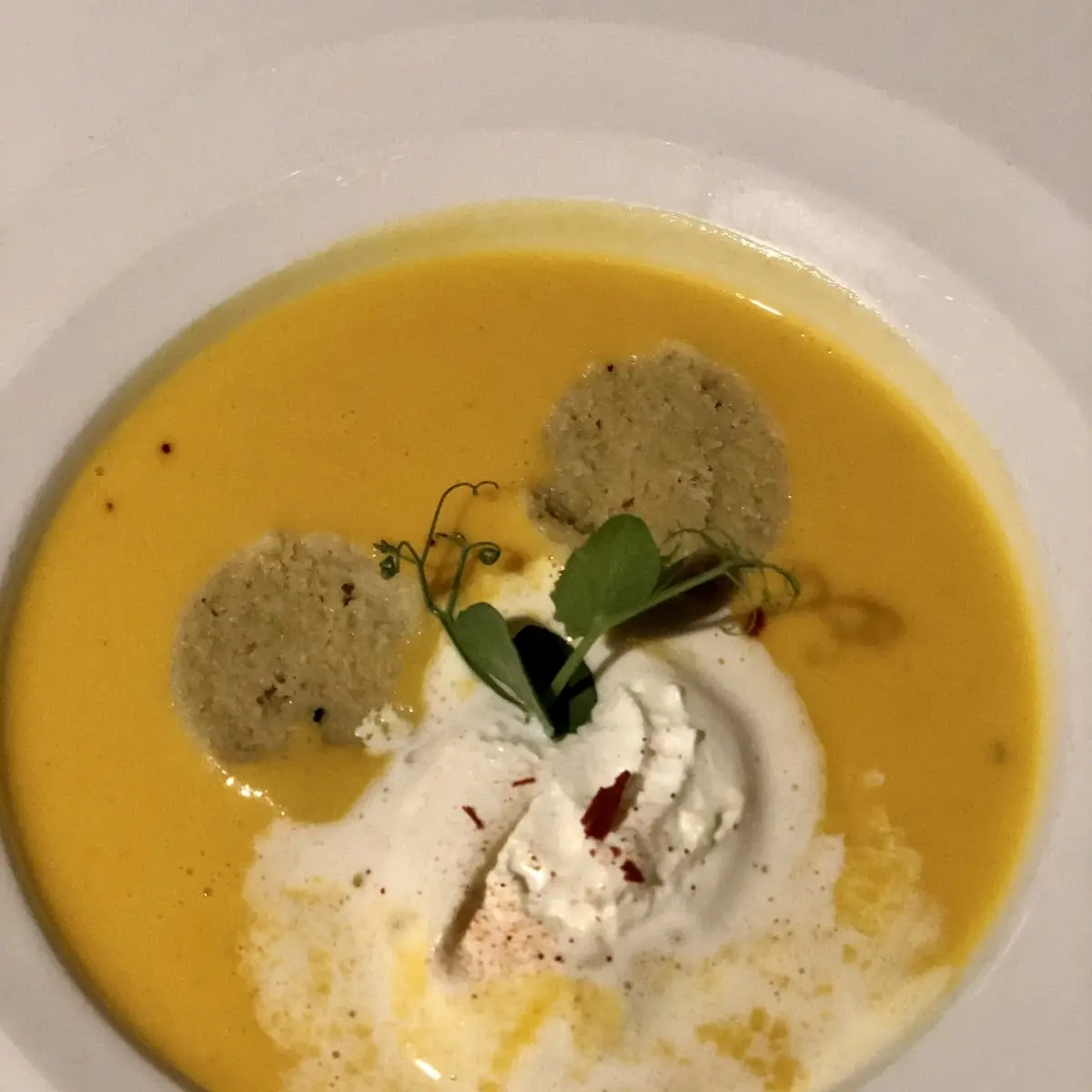 Kürbiscremesuppe