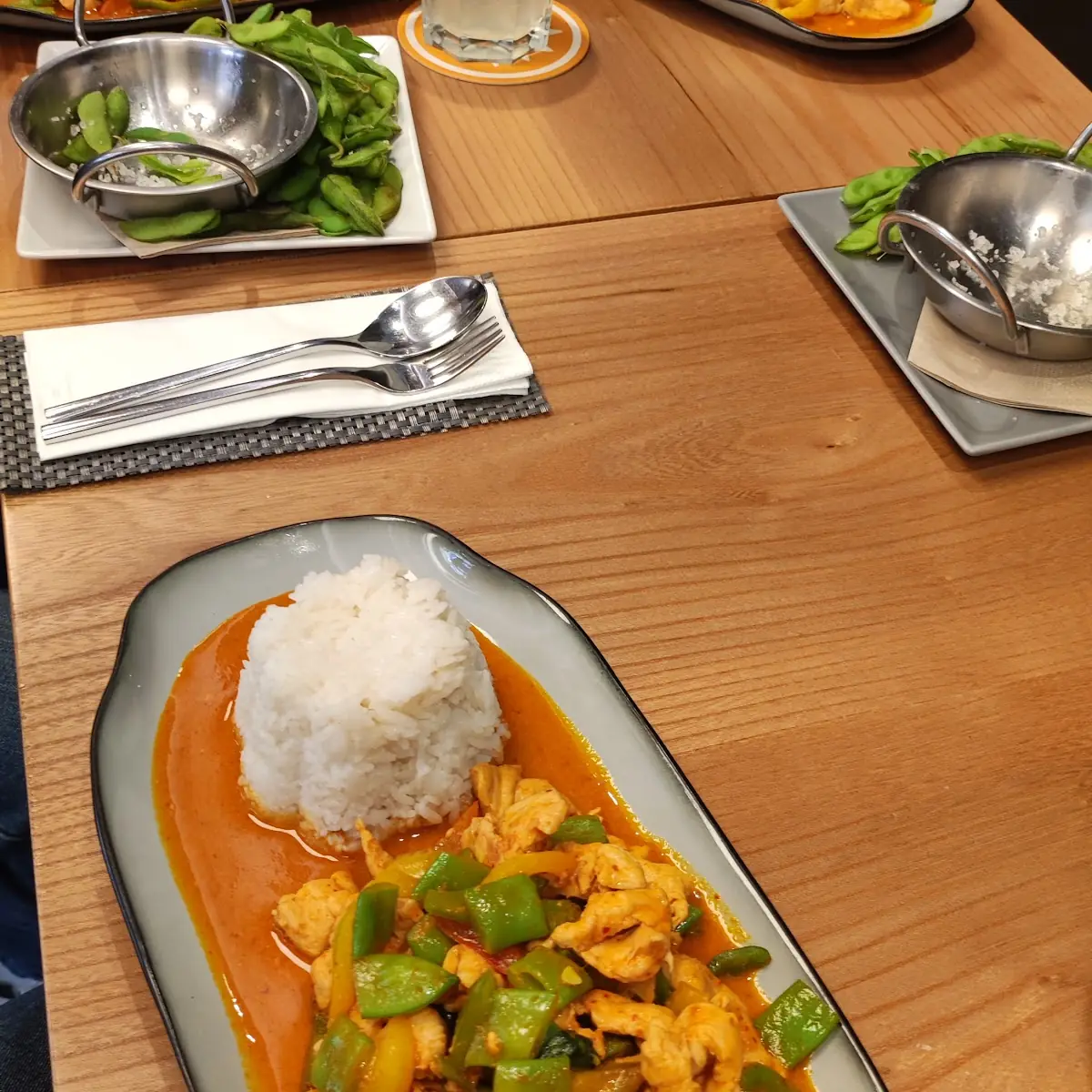 Mittagsmenü Mit Edamame