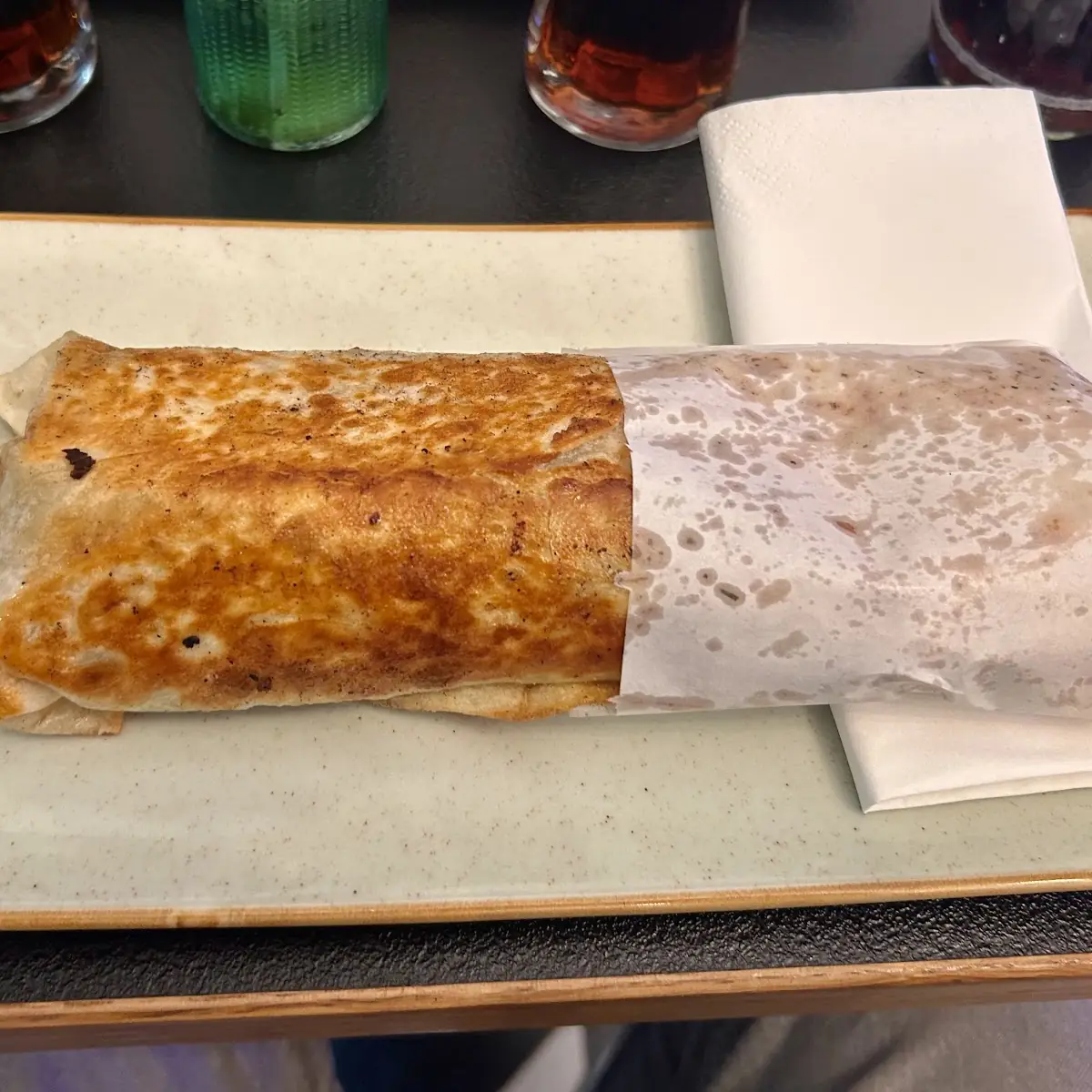 Burrito Mit Hühnerfleisch