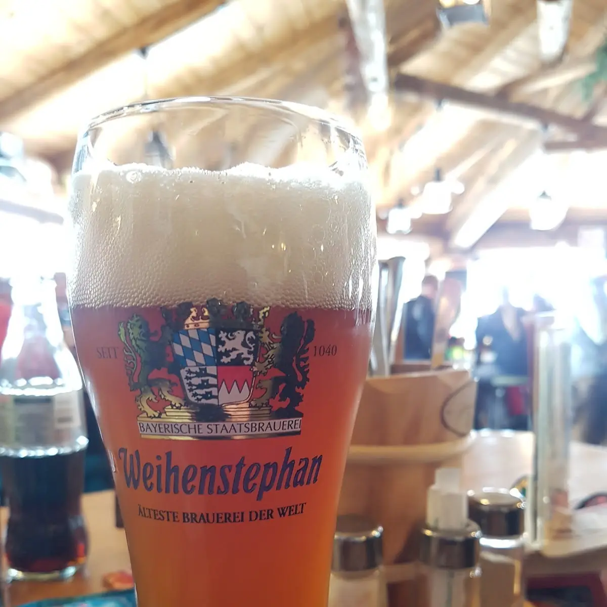 Flasche Weizenbier