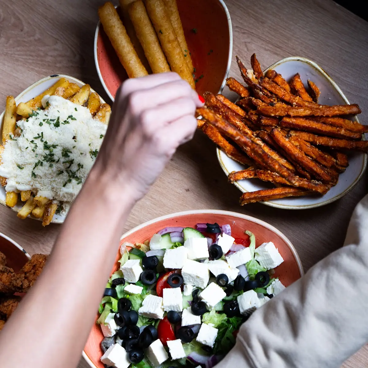 Süßkartoffel Fries