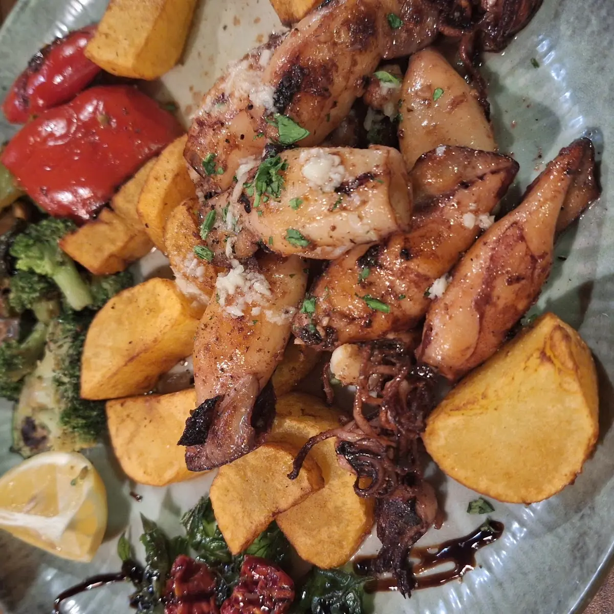 Gegrillter Lachs