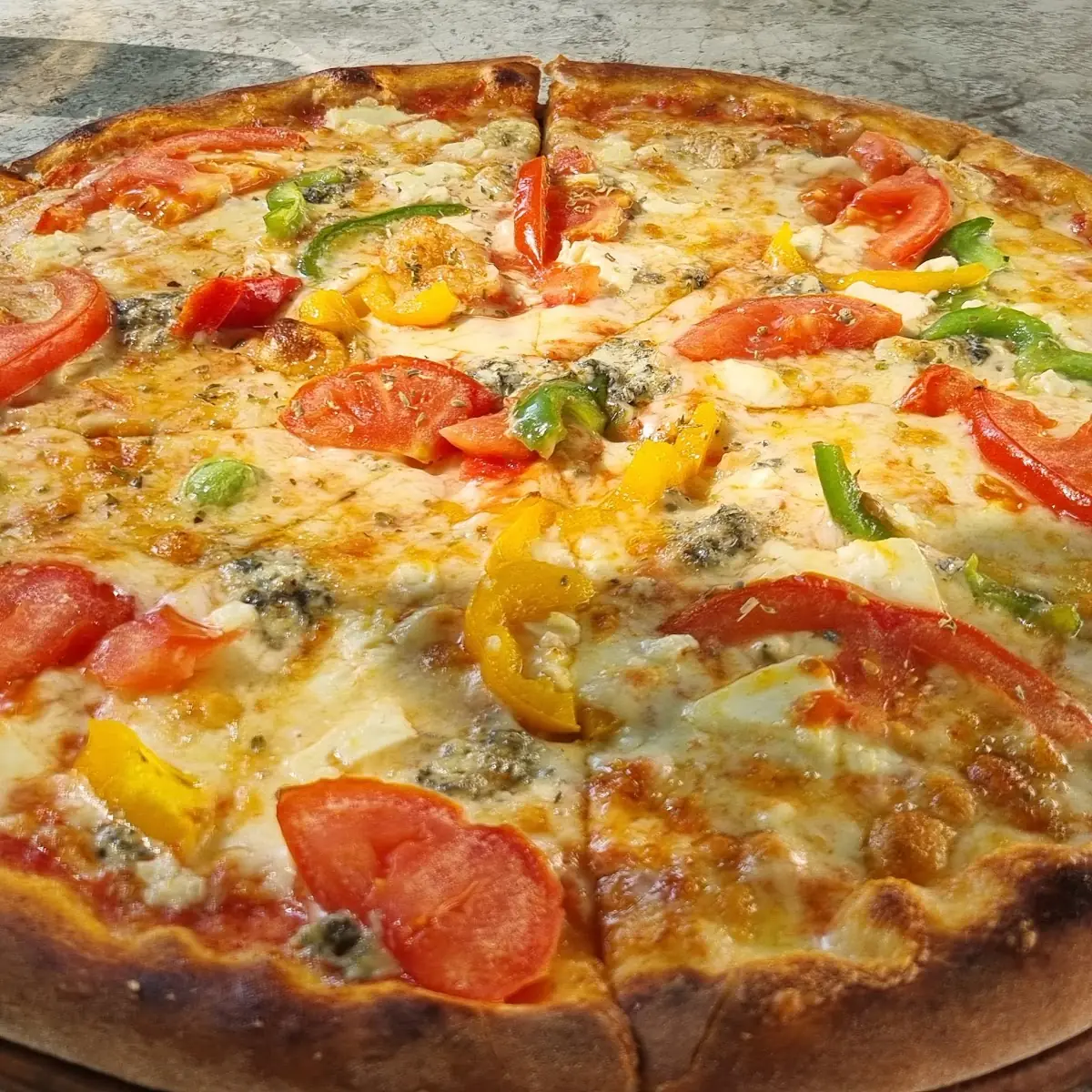 Bauern Pizza (scharf)