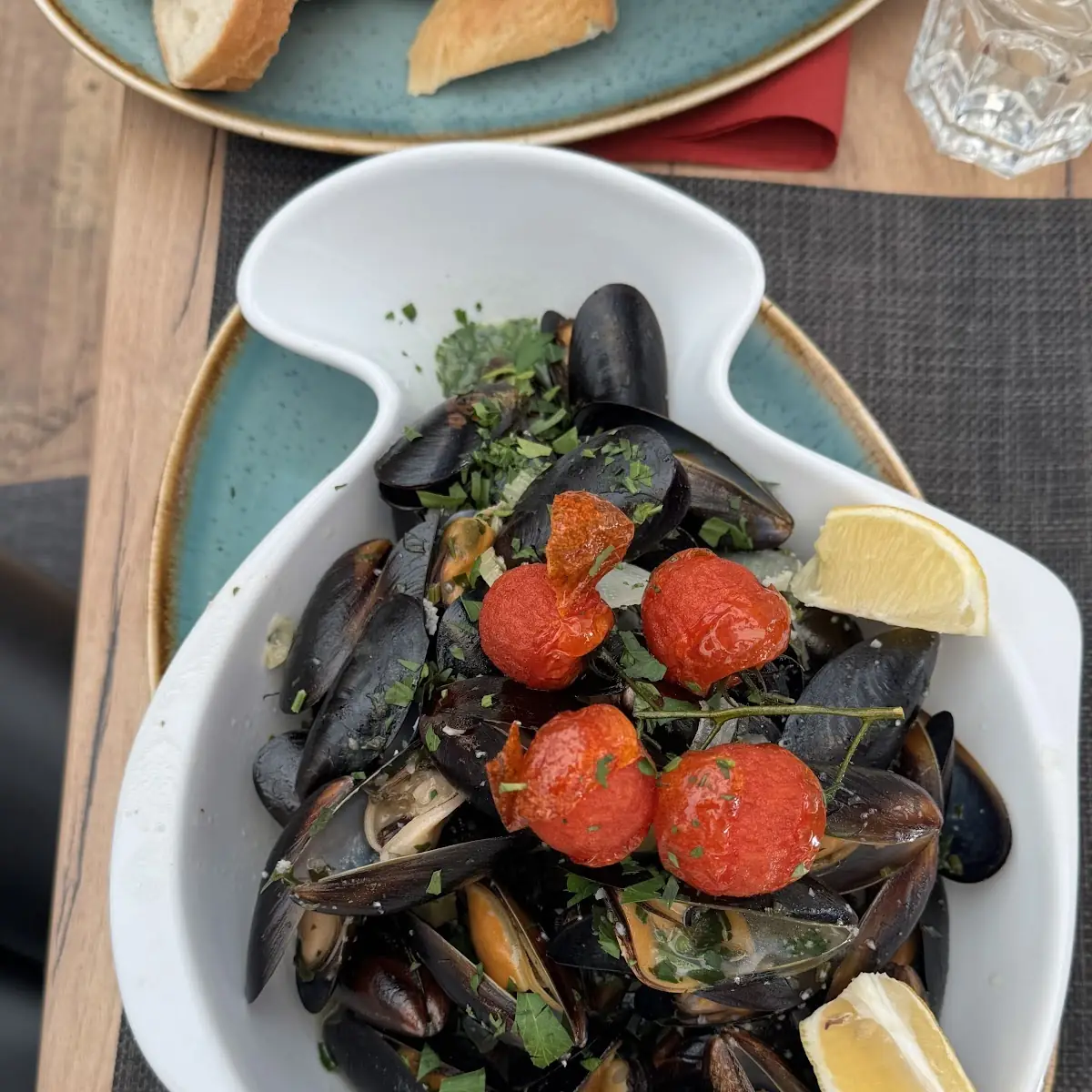 Muscheln In Weisweinsauce