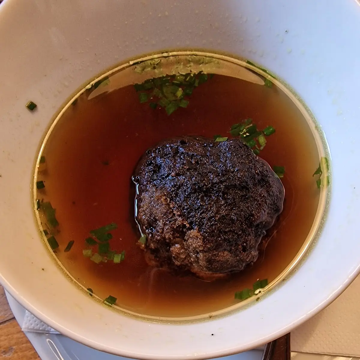 Wildlebersuppe