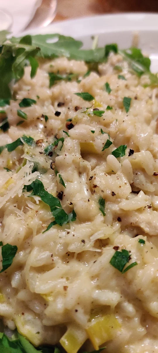 Pumpkin Risotto with Rocketsalad