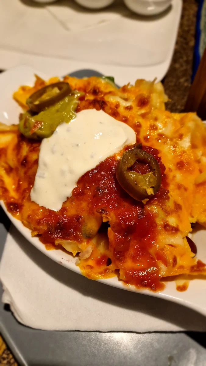 Überbackene Nachos