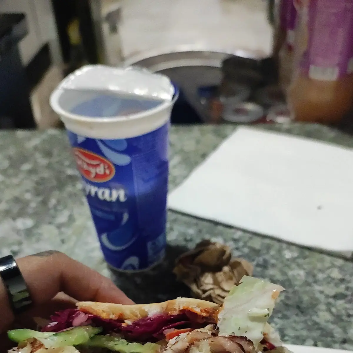 Hühner Kebap Sandwich