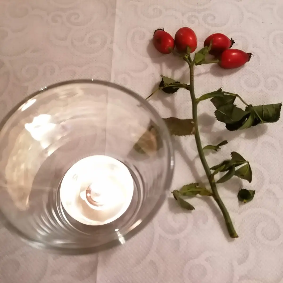 Tischdeko Veganes Ritteressen