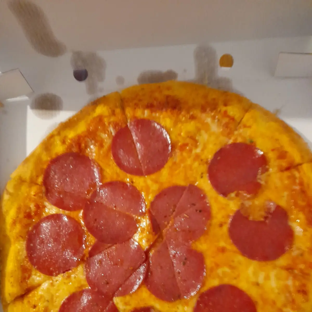 Pizza Mittel Salami
